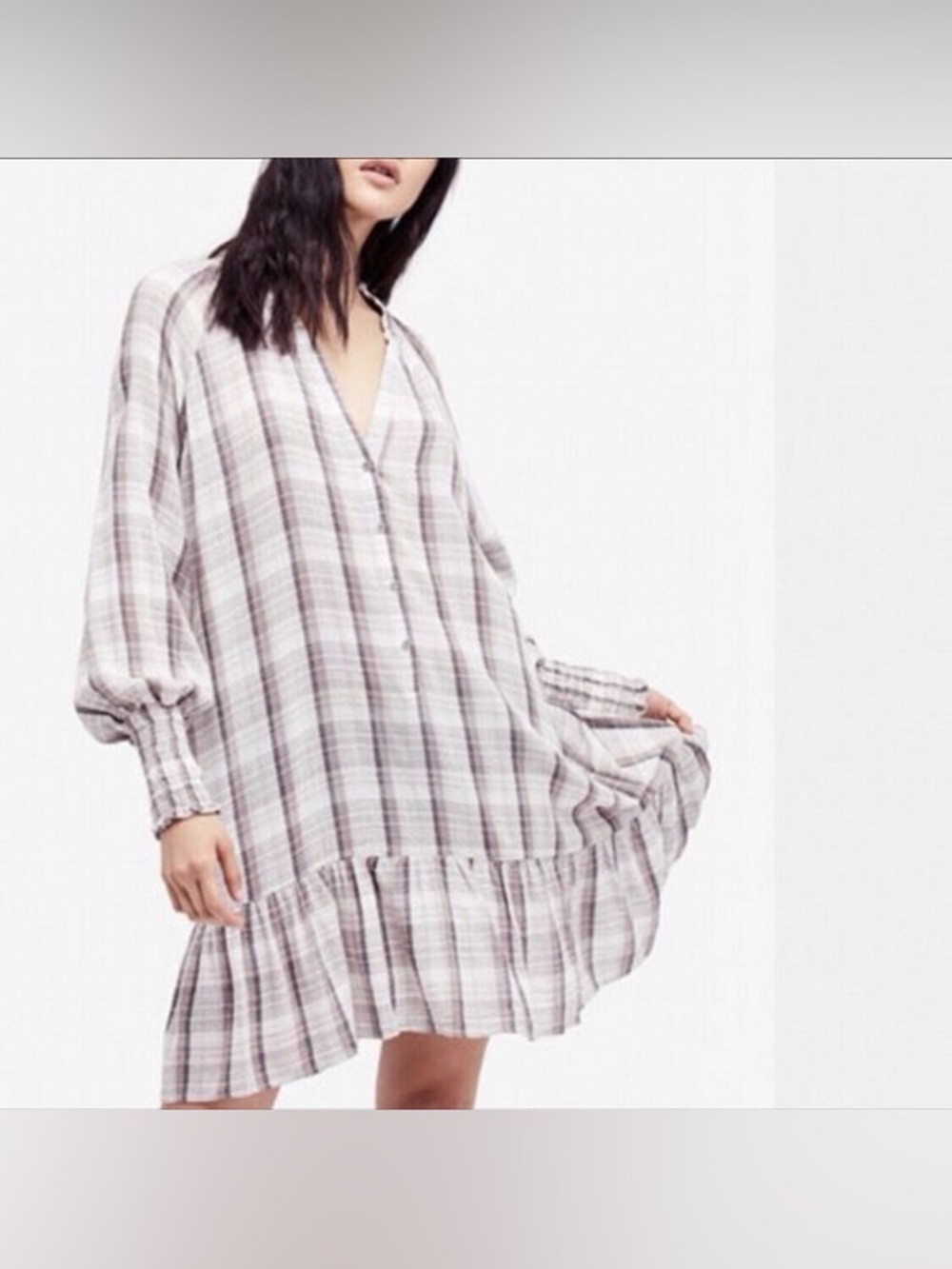 Free People Red Moon Mini Dress